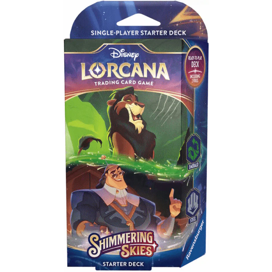 Disney Lorcana: Shimmering Skies - Emerald & Steel
