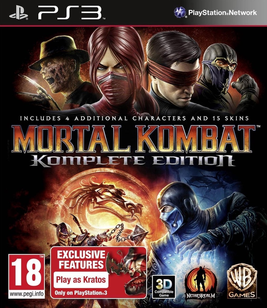 Mortal Kombat Komplete Edition