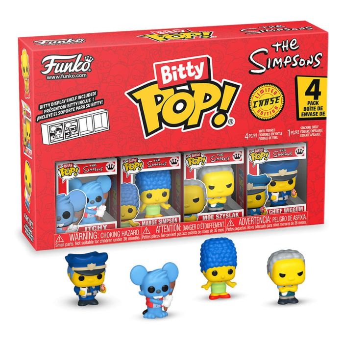Bitty Pop! The Simpsons - Itchy 4-pack