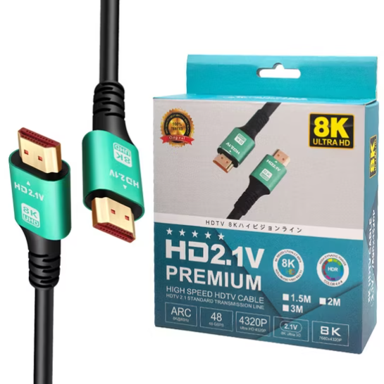 HD 2.1V Premium 8K HDMI Cable 3M