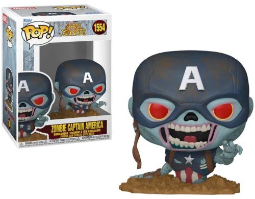 Pop! Marvel: Marvel Zombies - Zombie Captain America (1554)