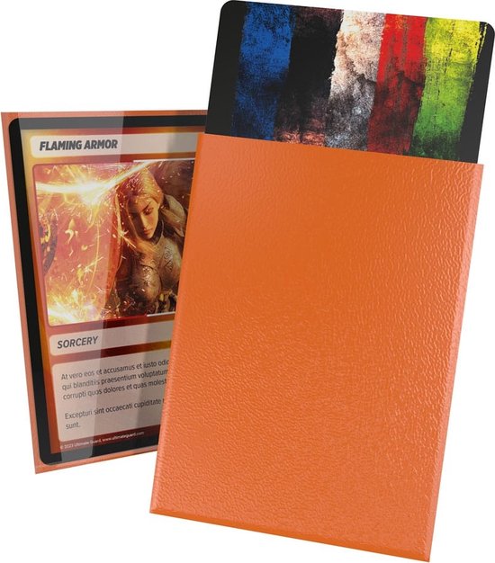 Ultimate Guard: Cortex Sleeves Standard Size (100) - Orange