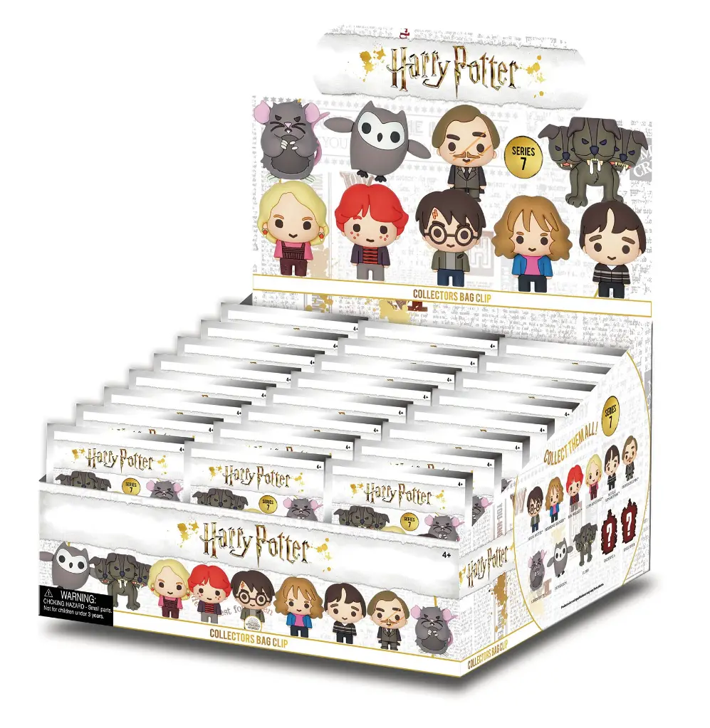 Harry Potter - Series 7 - 3D Foam Bag Clip (1 pc)