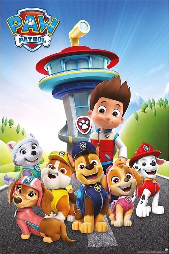 Paw Patrol Ready for Action Poster 61x91.5cm