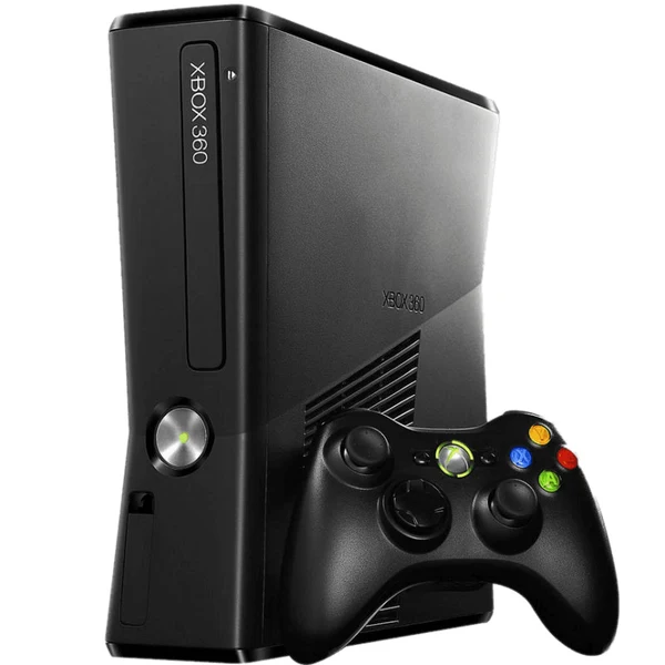 Xbox 360 Slim 4GB Zwart