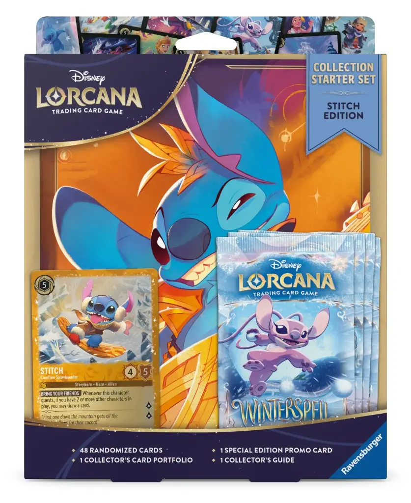 Disney Lorcana Winterspell Starter Set Stitch Edition