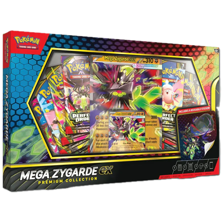 Pokémon Mega Zygarde Premium ex Collection 