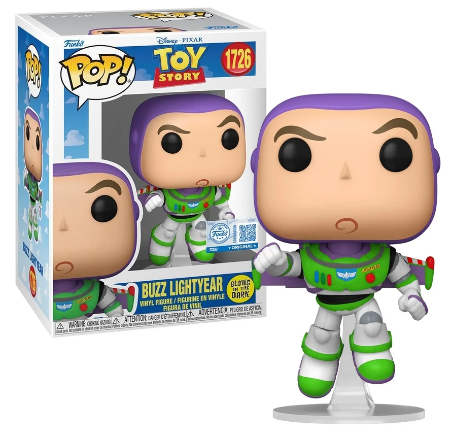 Pop! Movies: Toy Story - Buzz Lightyear (Glow in the Dark) (1726)