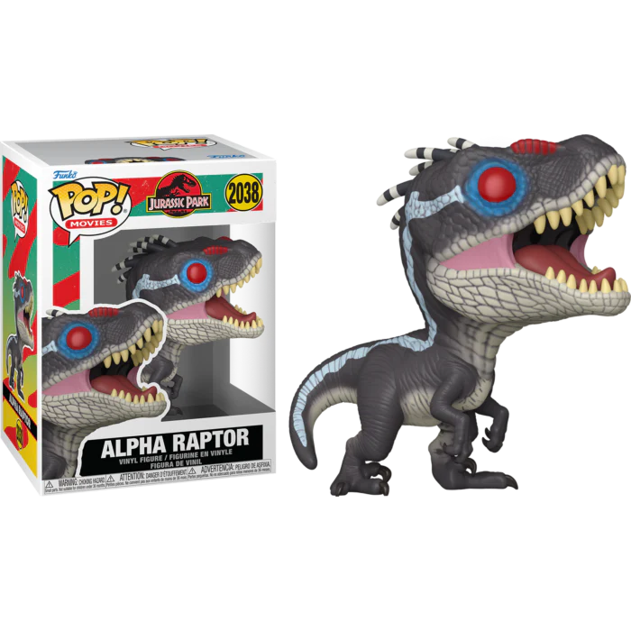 Pop! Movies: Jurassic Park - Alpha Raptor (2038)
