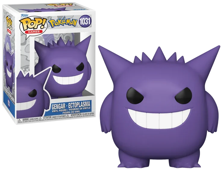 Pop! Games: Pokémon - Gengar Ectoplasma (1031)