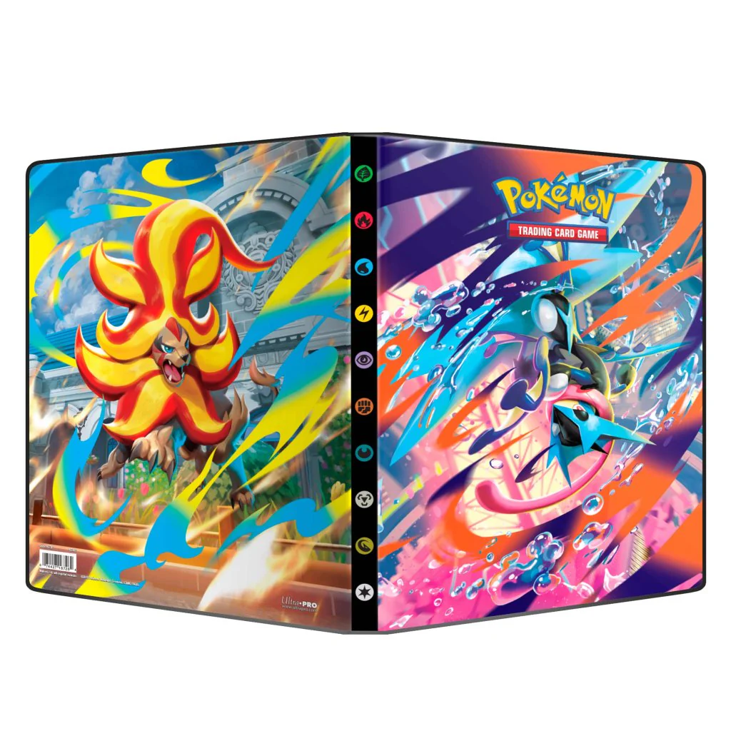 Pokémon Mega Evolution Chaos Rising 9-Pocket Portfolio