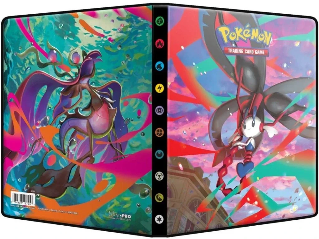 Pokémon Mega Evolution Chaos Rising 4-Pocket Portfolio 