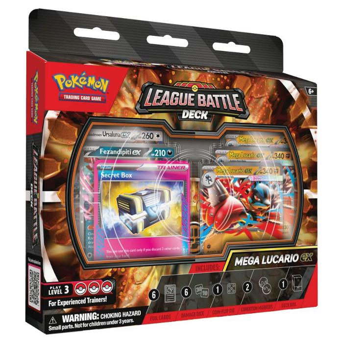 Pokémon Mega Lucario ex League Battle Deck