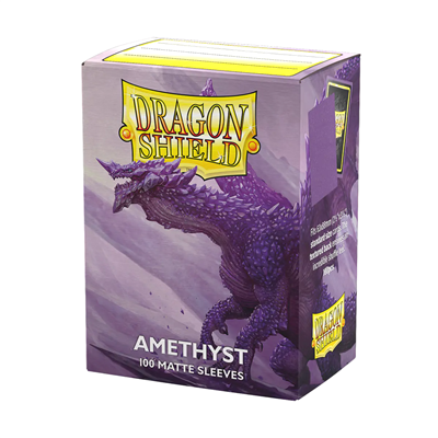 Dragon Shield: Matte Sleeves - Amethyst (Standard Size)