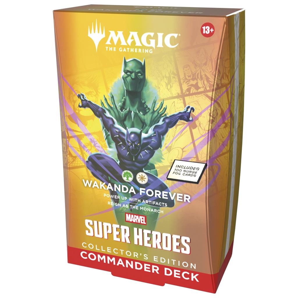 Magic the Gathering Marvel SH Collector Commander Deck - Wakanda Forever