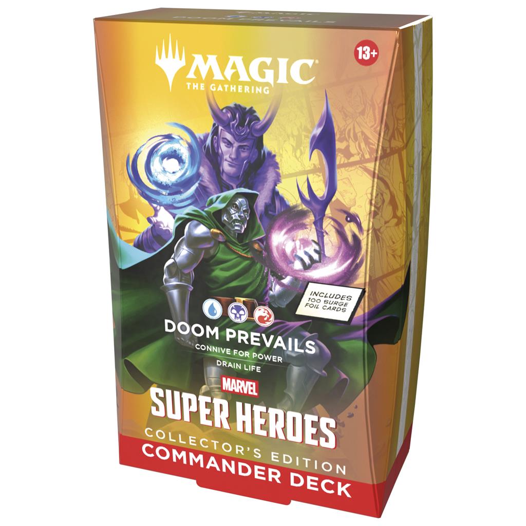 Magic the Gathering Marvel Super Heroes Collector Commander Deck - Doom Prevails