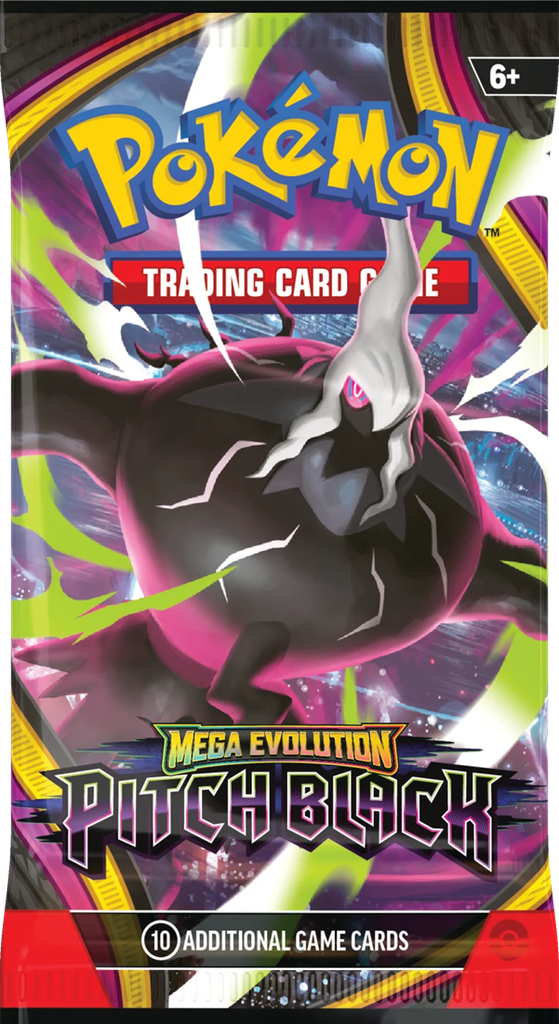 Pokémon Mega Evolution Pitch Black Booster Pack 