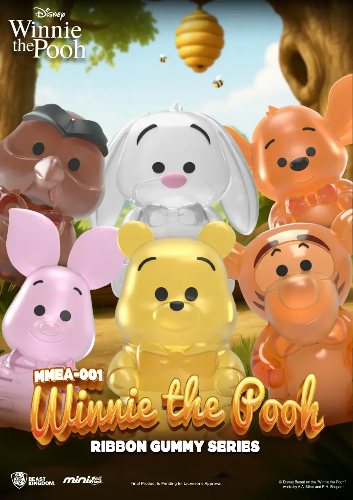 WINNIE THE POOH - Ribbon Gummy Series Blind Box (1pc)