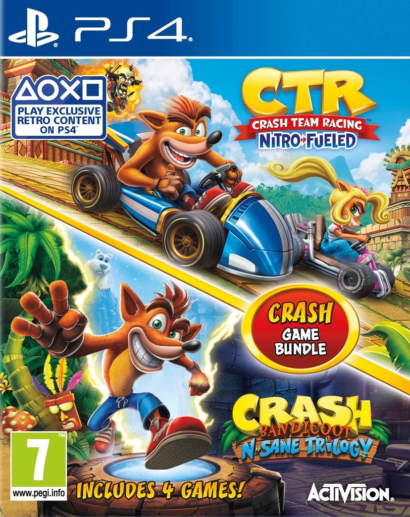 Crash Team Racing Nitro-Fueled + Crash Bandicoot N.Sane Trilogy
