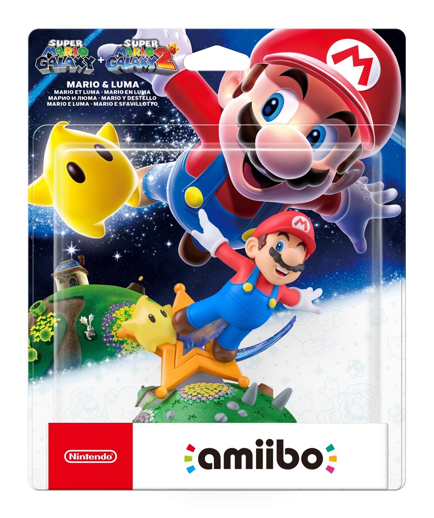 Amiibo: Super Mario Galaxy + Super Mario Galaxy 2 - Mario & Luma