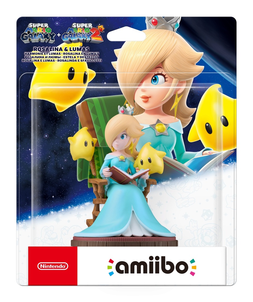 Amiibo: Super Mario Galaxy + Super Mario Galaxy 2 - Rosalina & Lumas