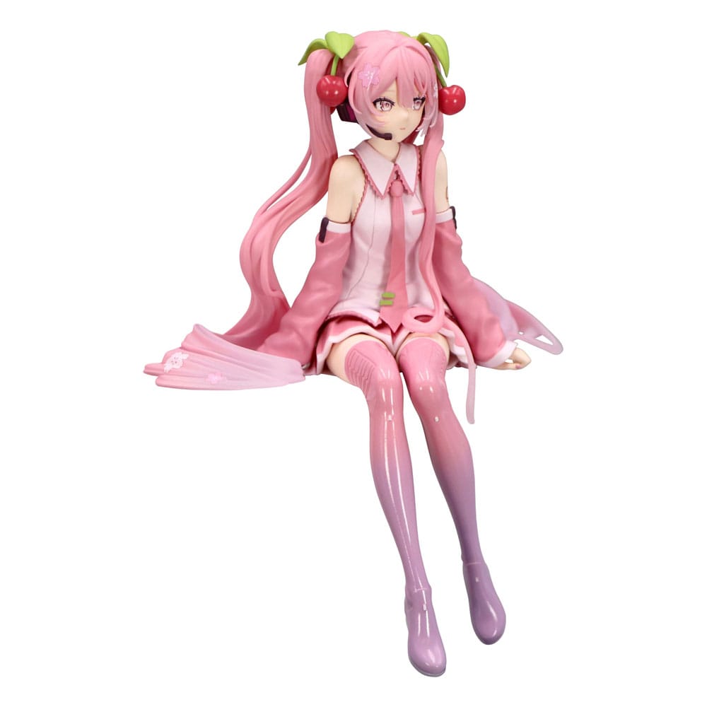 Hatsune Miku - Sakura Miku Statue Noodle Stopper 14cm