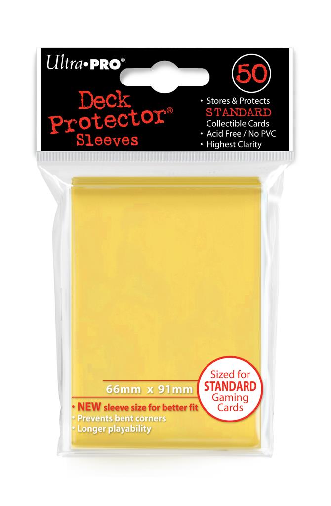 Ultra Pro: Gloss Sleeves - Yellow