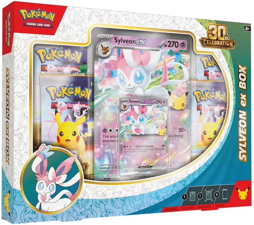 Pokémon 30th Celebration ex Box - Sylveon ex 