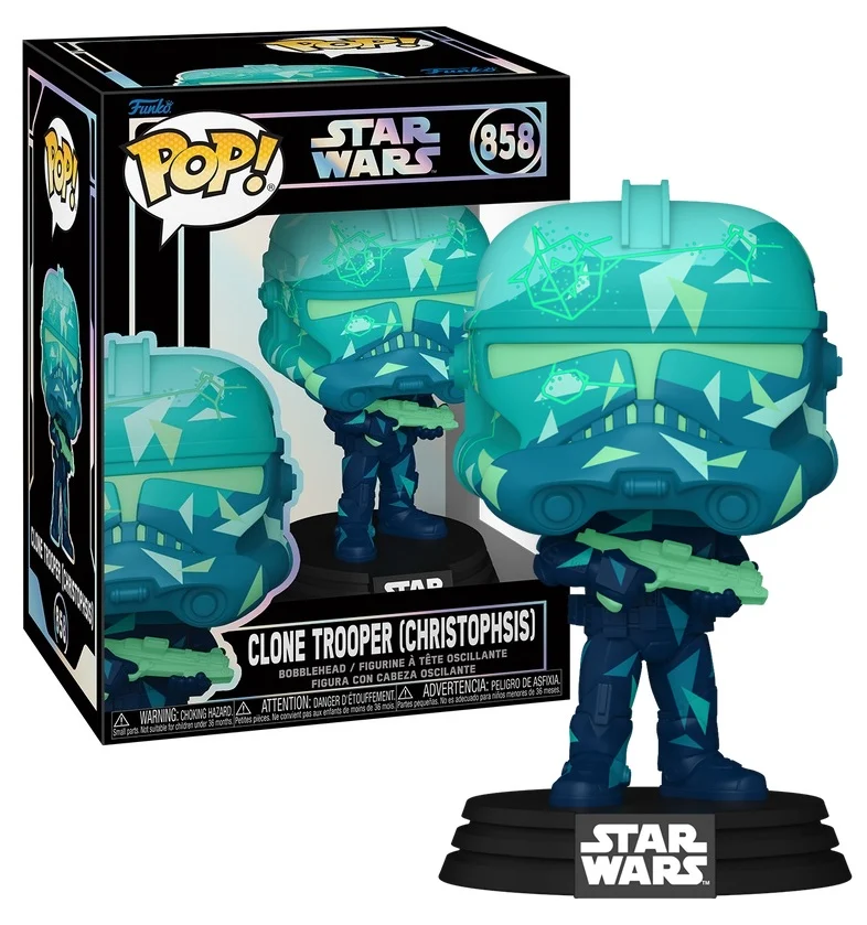 Pop! Star Wars: Artist Series - Clone Trooper (Christophsis) (858)