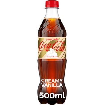Coca-Cola holiday creamy vanilla fles 50 cl