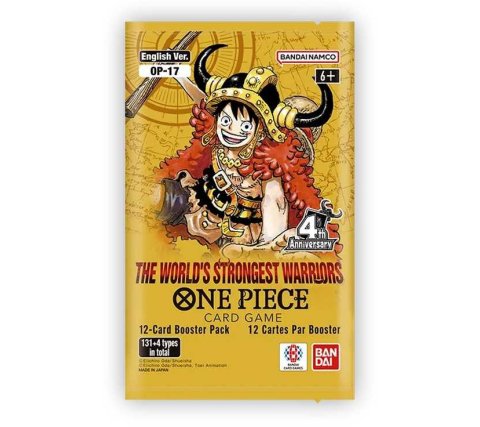 Bandai Namco One Piece TCG The World's Strongest Warriors (OP-17)-Booster Pack Japans