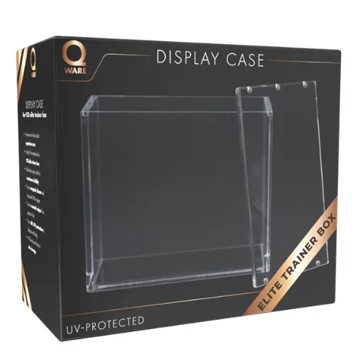 Qware Acryl Display Case for Pokémon TCG-Elite Trainer Box