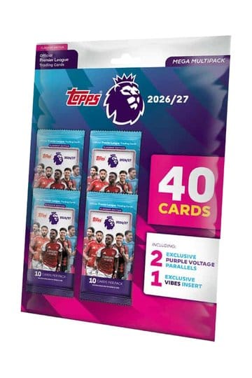 Premier League 2026/2027 Trading Cards Mega Multipack 