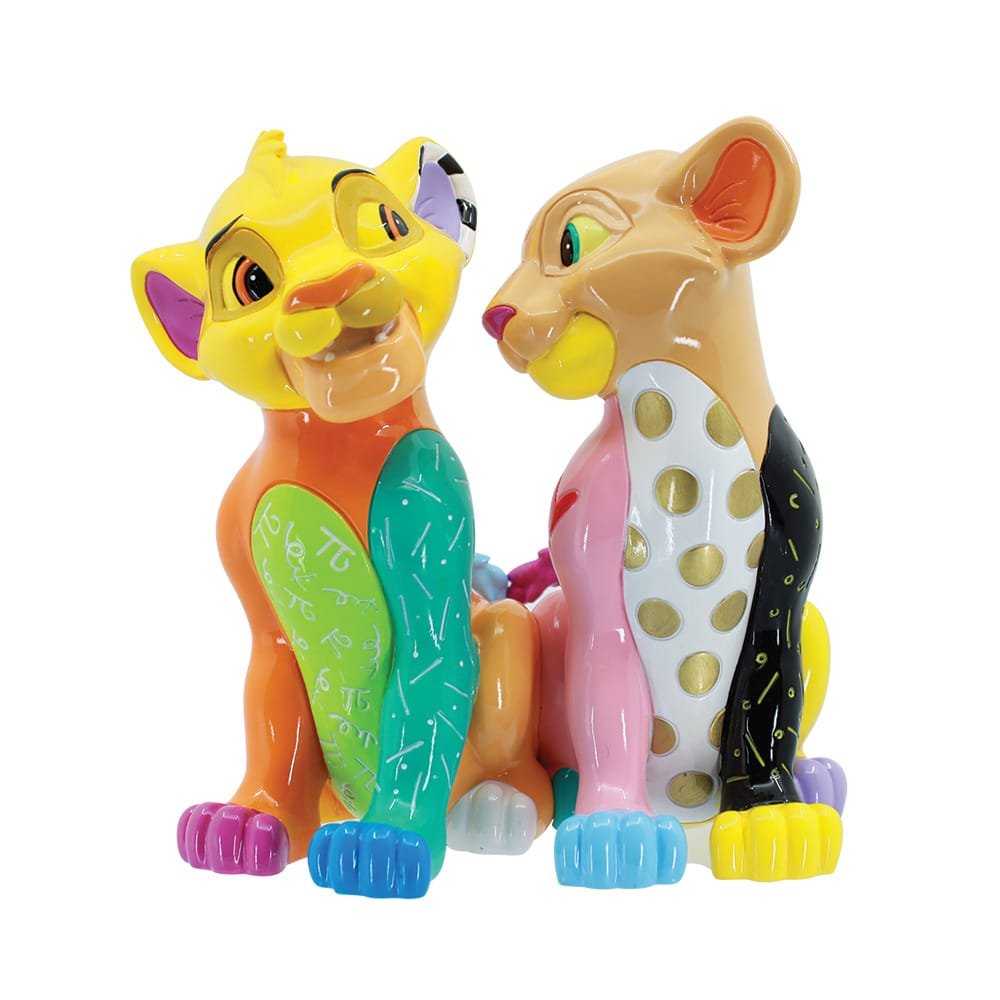 Simba and Nala Figurine by Disney Britto