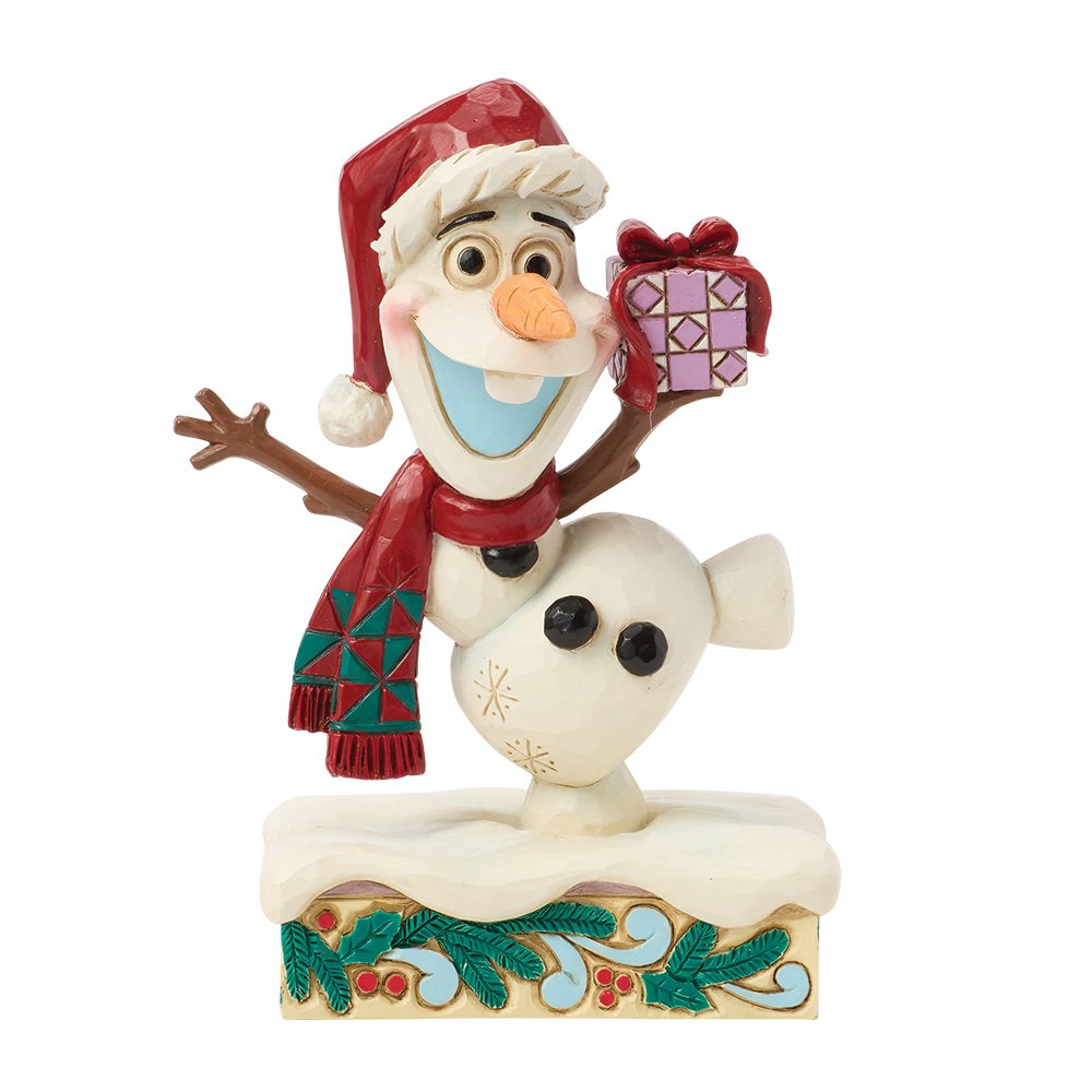 Christmas Olaf Figurine by Disney Traditions