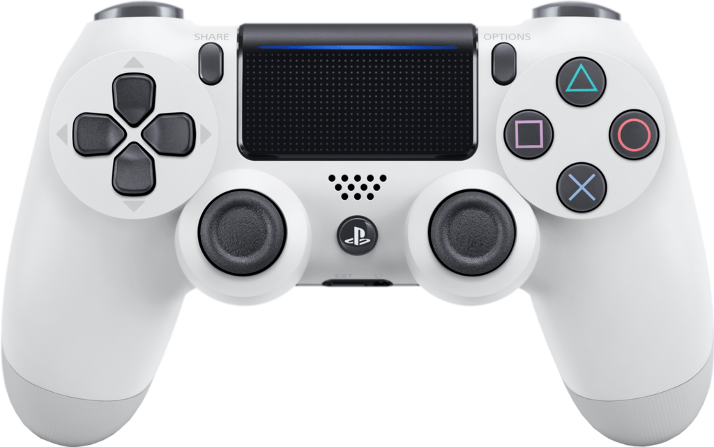 Sony Wireless Dualshock PlayStation 4 Controller V2 (Glacier White)