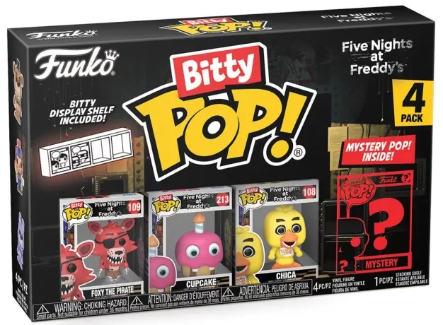 Pop! Bitty: Five Nights at Freddy's - Foxy 4 Pack