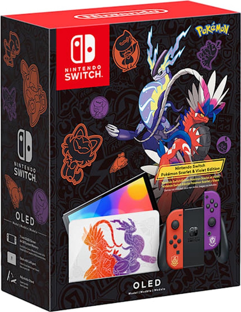 Nintendo Switch Console (OLED- Model) - Pokemon Scarlet & Violet