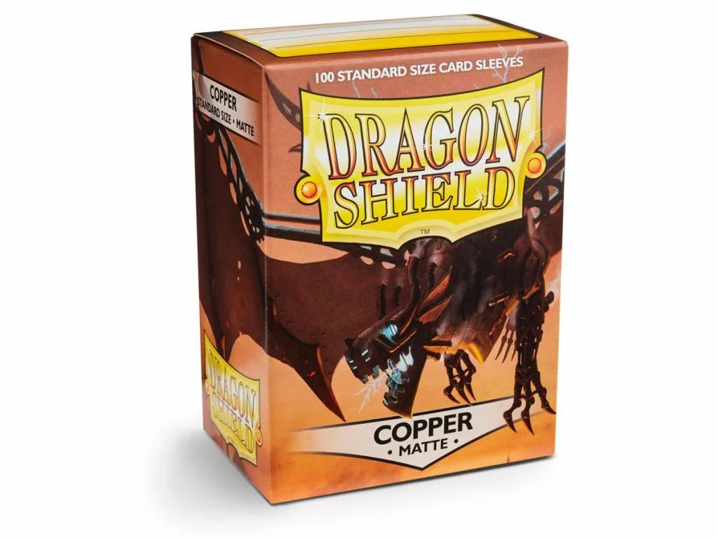 Dragon Shield: Matte Sleeves - Copper (Standard Size)