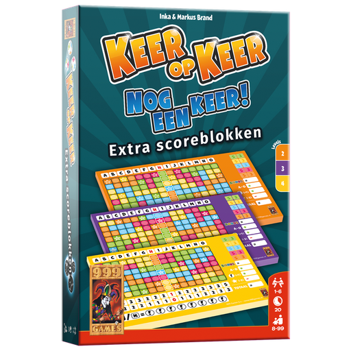 Scoreblokken Keer op Keer - Level 2, 3 en 4