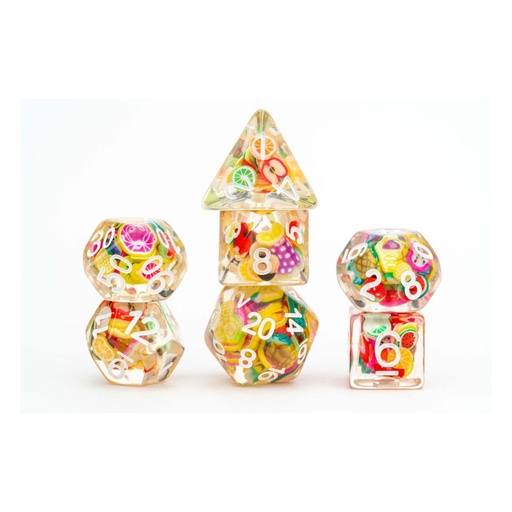 FanRoll Dice Set Fruit (7)