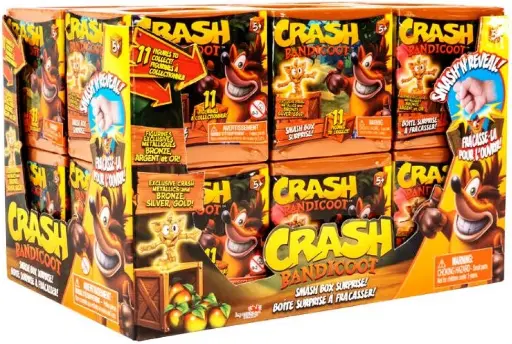 Headstart Crash Bandicoot Smash Box Surprise Mystery Box (1pcs)