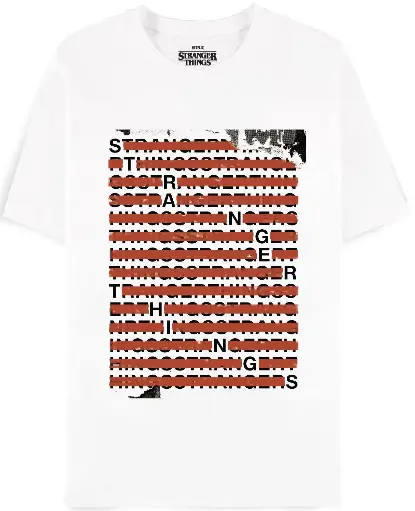  Stranger Things - Men's Short Sleeved T-shirt (L)