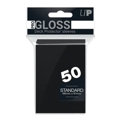 Ultra Pro: Gloss Sleeves - Black