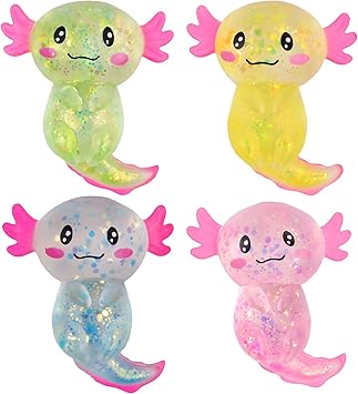 Squeeze Axolot Glitter 10cm (1pcs)