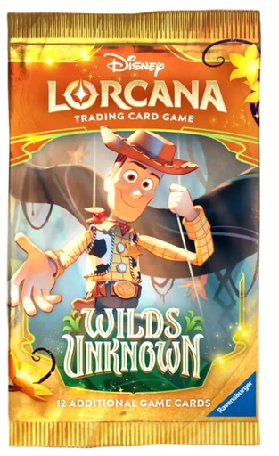 Disney Lorcana Wilds Unknown Booster Pack