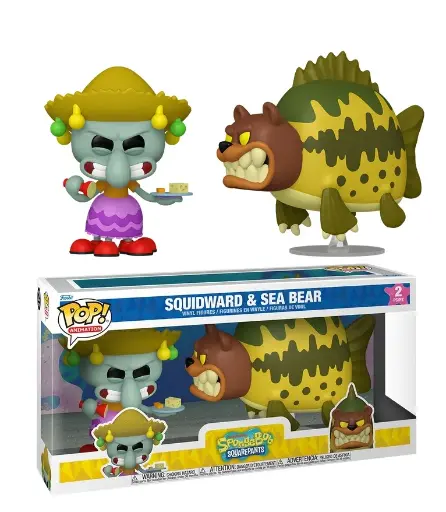 Pop! Animation: Spongebob Squarepants - Squidward & Sea Bear 