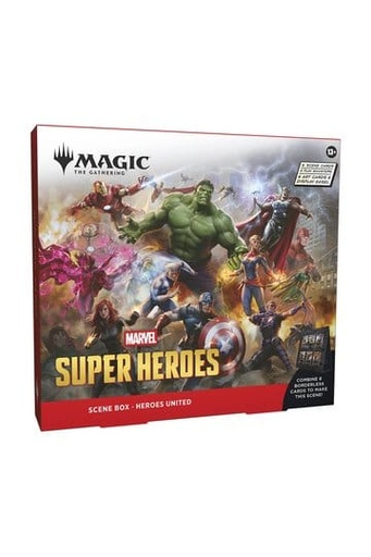 Magic the Gathering Marvel Super Heroes - Scene box - Heroes United