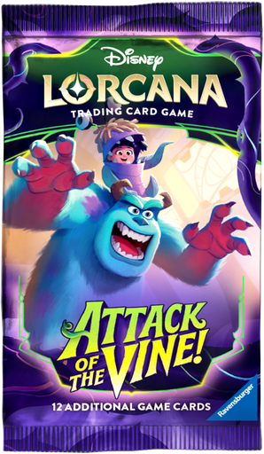 Disney Lorcana Attack of the Vine! Booster Pack