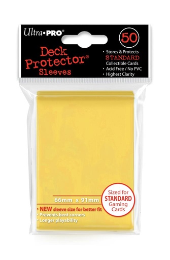Ultra Pro: Gloss Sleeves - Yellow